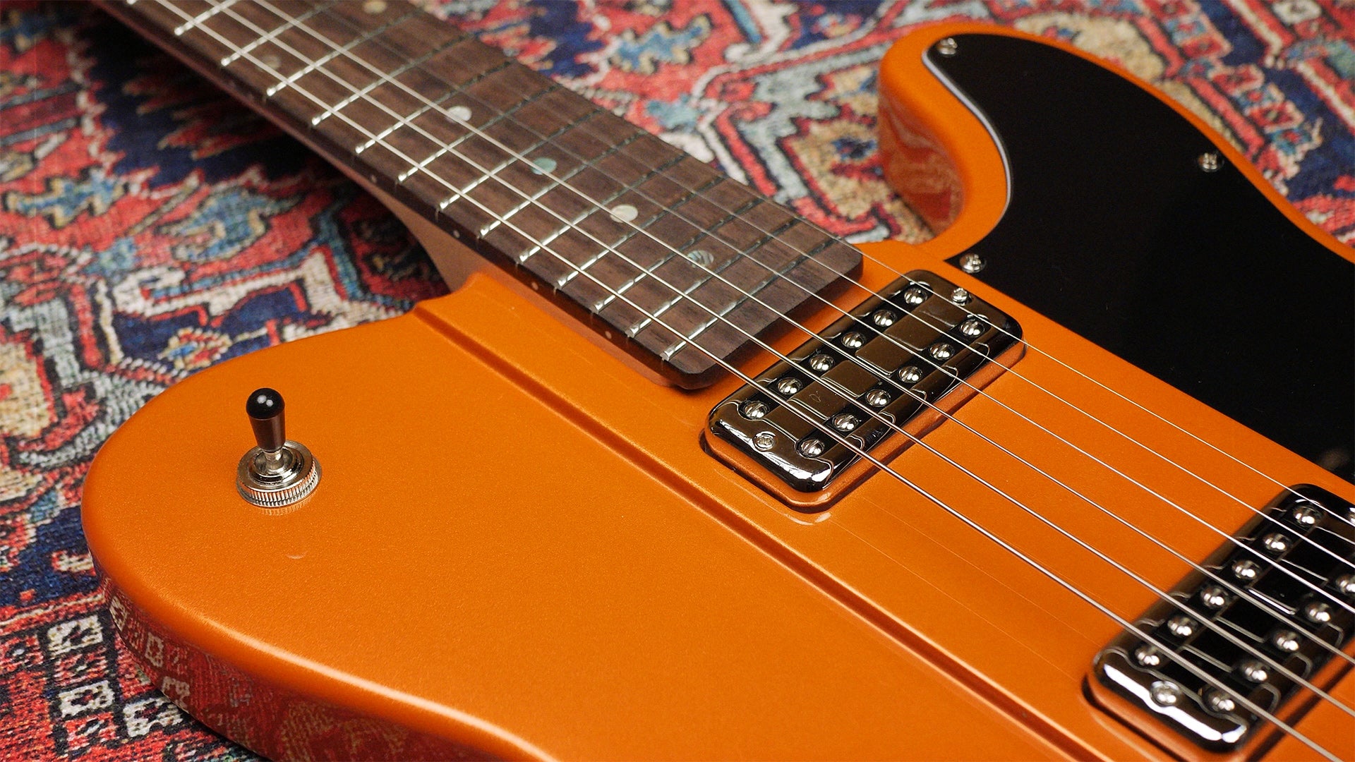 Shergold Telstar Standard Metallic Orange ST14MO – Shergold Guitars
